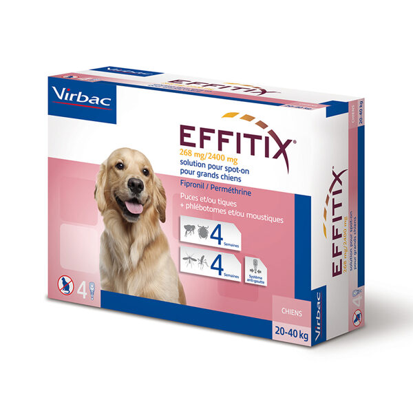 EFFITIX 268 mg/2400 mg (20-40 kg) suņiem N4