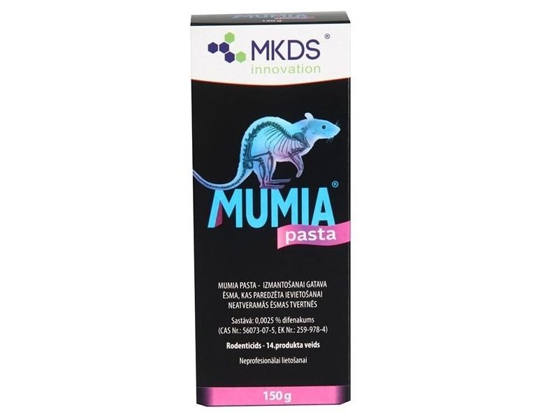 ŽURKU INDE MUMIA PASTA 150G