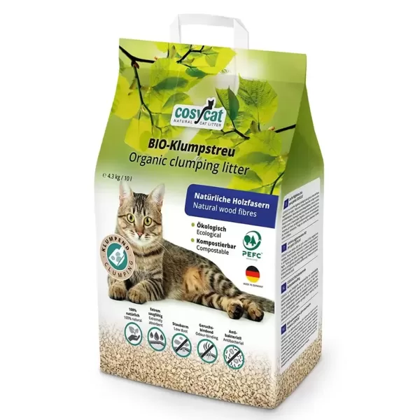 Cosycat BIO pakaiši (granulas) kaķiem 10 L (4.3 kg)