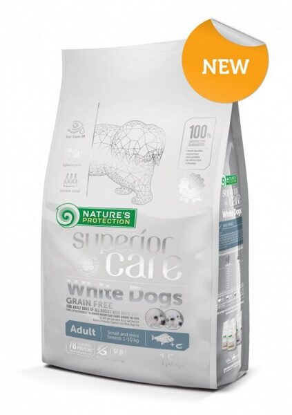 Natures Protection SUPERIOR CARE Adult All Breeds Hypoallergenic Grain free with salmon 10kg