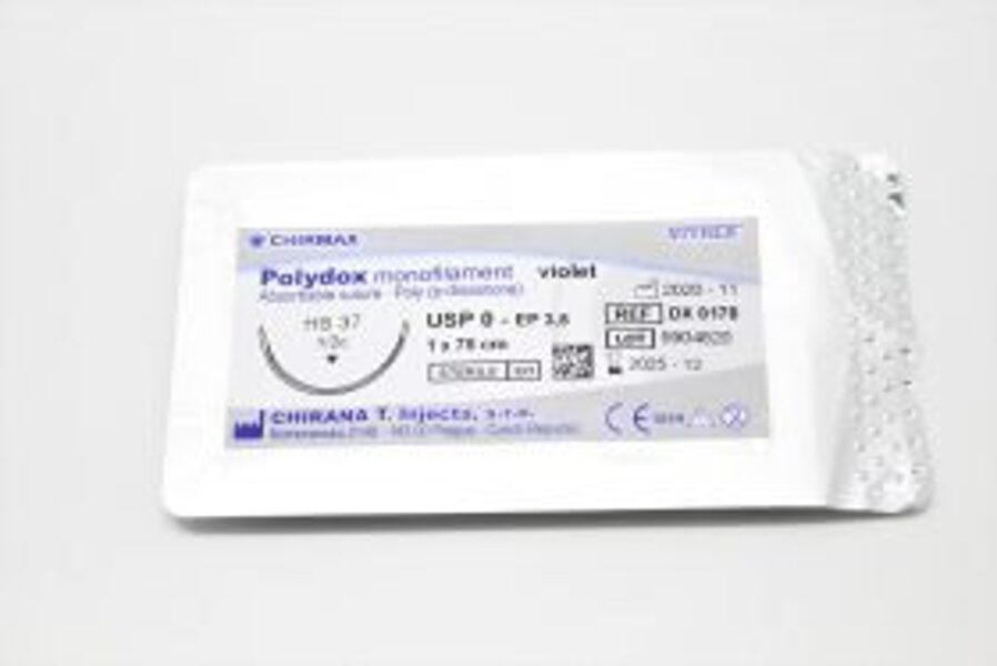 DIEGS ĶIR UZSŪC POLYDOX HS37 0/0 75CM VITREX DX0178 VIOLETS