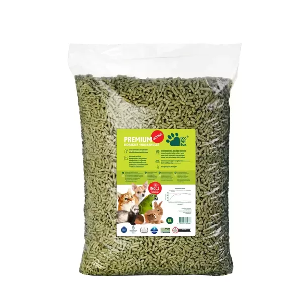 EcoPetBox pakaiši (granulas) mīļdzīvniekiem 4.8 kg (8 L)