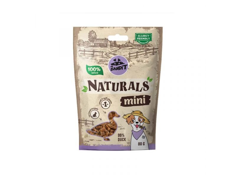 MR.BANDIT NATURALS MINI DUCK/PĪLE 80G