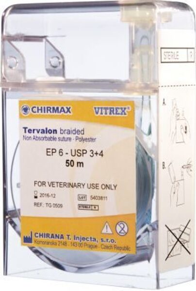 DIEGS ĶIR NEUZS TERVALON 3+4 50M KASETE VITREX TG0509 ZAĻŠ