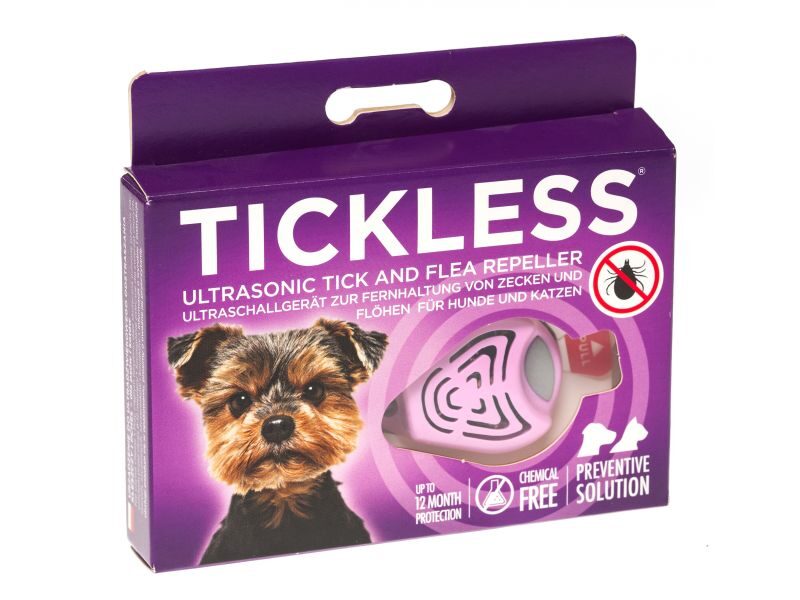 TICKLESS PET ULTRASK.REPEL. IERĪCE VIOLETA (ROZĀ)