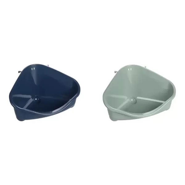 FLAMINGO Kapi Tualete, plastmasas-stūra, mazajiem dzīvniekiem ''XS'' 210418