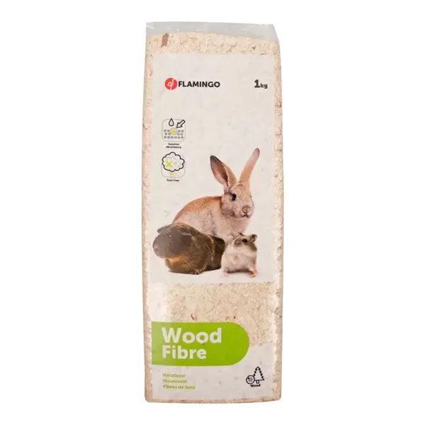 FLAMINGO pakaiši dzīvniekiem koka skaidas 1 kg/14L 1031029