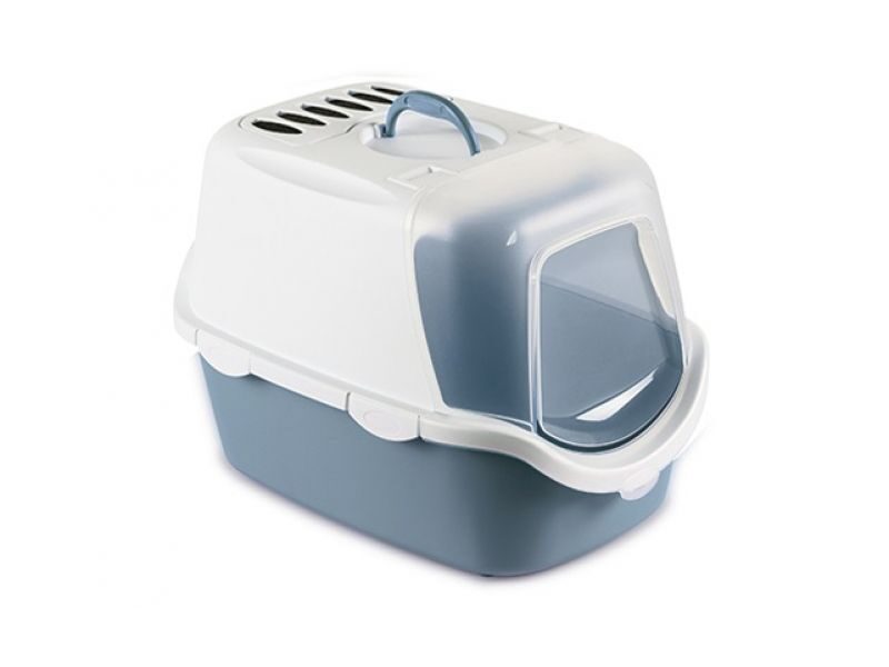 STEFANPLAST KAĶU TUAL SLĒG CATHY EASY CLEN 56X40X40CM BALT/ZILA