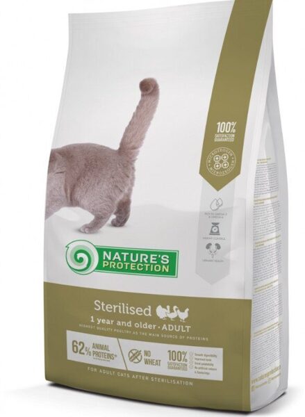 Natures Protection Sterilised Poultry 1 year and older Adult Cat 2 kg