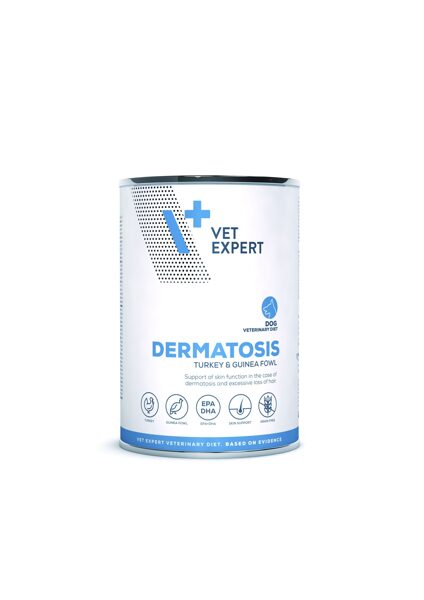 4T SUŅU DERMATOSIS TĪTARS/PĒRĻVISTA 400G Vet Expert