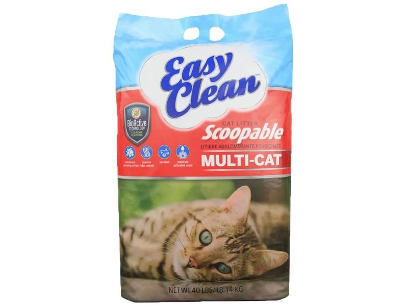 KAĶU SMILTIS EASY CLEAN MULTI-CAT 18.14KG