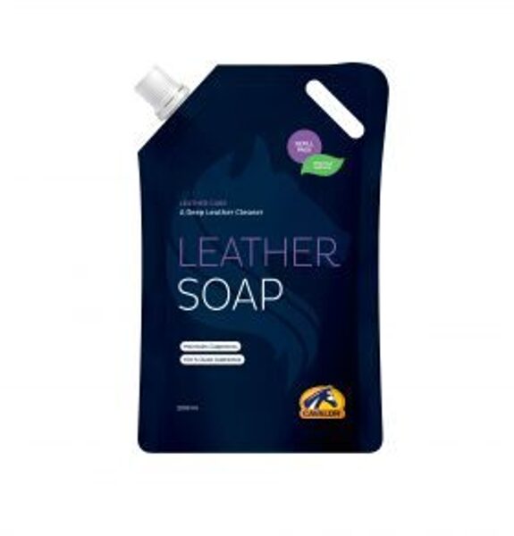 CAVALOR ZIEPES ĀDAS IZSTRĀD.LEATHER SOAP 2L REZERVES PAKA