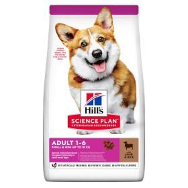 HILLS SP SUŅU SAUSĀ B SM/MINI JĒRS/RĪSI 1.5KG