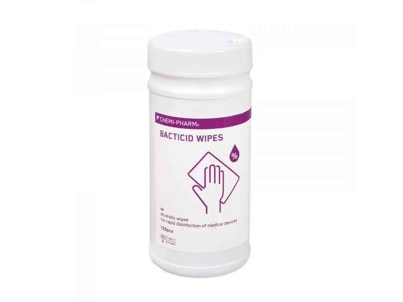 DEZ LĪDZ BACTICID WIPES N150 CHEMI-PHARM