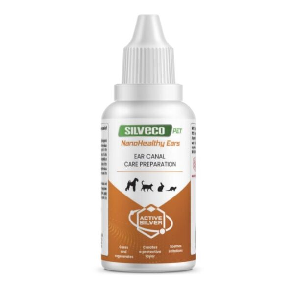 SILVECO PET NANOHEALTHY 30ML PILIENI AUSS KANĀLA KOPŠANAI