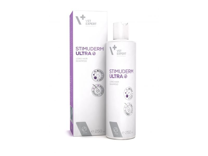 STIMUDERM ULTRA ŠAMPŪNS LONG HAIR 250ML SUŅIEM Vet Expert