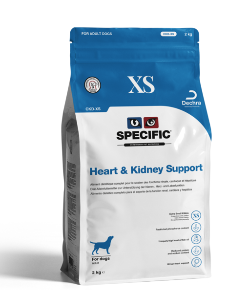 CKD-XS Heart & Kidney Support XS granulas 2 kg