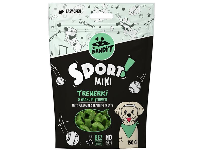 MR.BANDIT SPORT MINI MINT / PIPARMĒTRA 150G