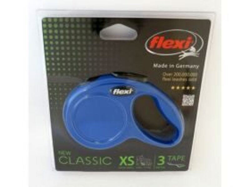 FLEXI PAVADA NEW CLASSIC COMP LENTE XS 3M<12KG ZILS