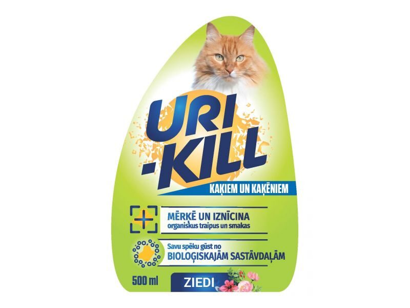 URI-KILL KAĶIEM/KAĶĒNIEM ZIEDI 500ML