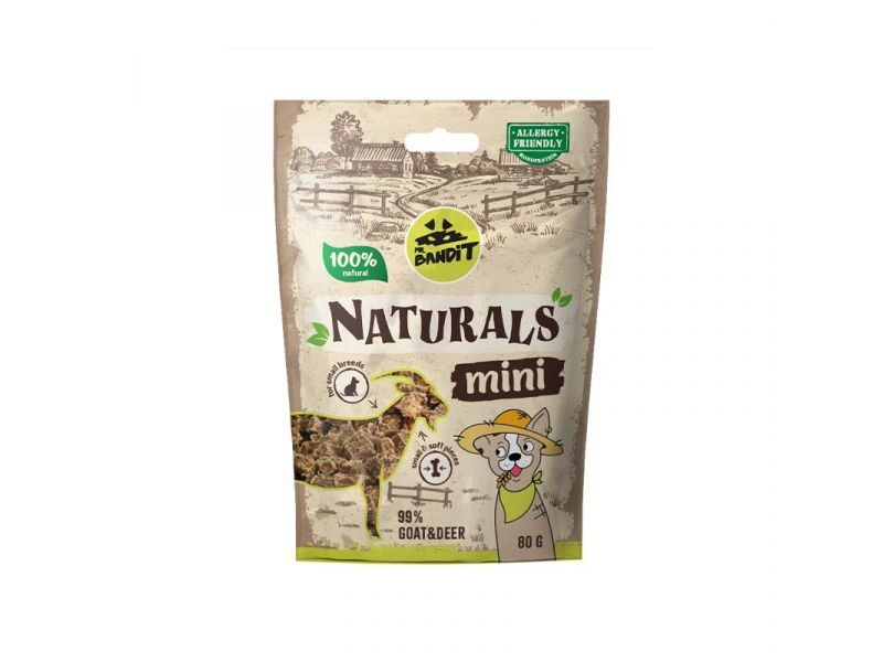 MR.BANDIT NATURALS MINI GOAT WITH DEER/KAZA AR BRIEDI 80G