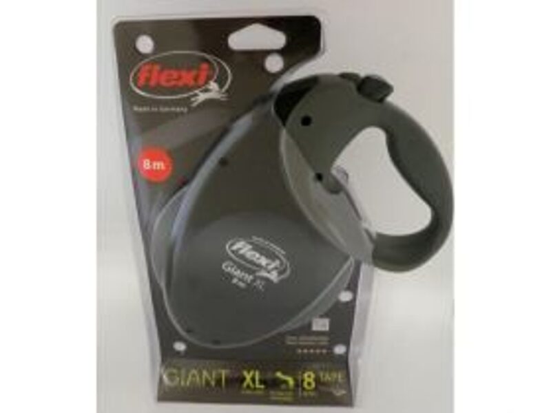 FLEXI PAVADA GIANT CLASSIC COMP LENTE XL 8M 50+ KG NEON