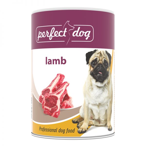 Perfect Dog Adult ar jēra gaļu 400 g