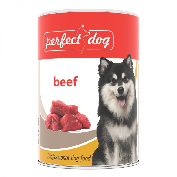 Perfect Dog Adult ar liellopu gaļu 400g