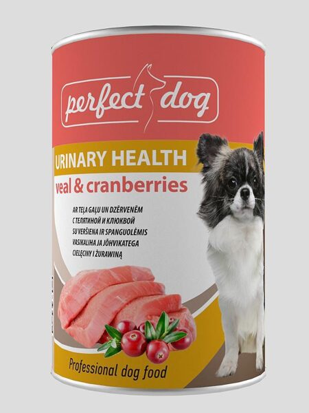 Perfect Dog ar teļa gaļu un dzērvenēm 400g