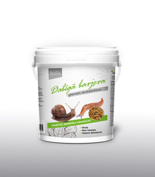 BIOFIX dabīgā barjera gliemežu ierobežošanai 1,5kg