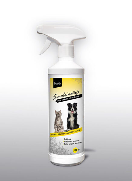 BIOFIX SPRAY suņu un kaķu atbaidīšanai 500ml