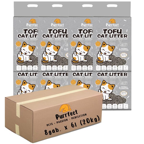 Purrfect Bamboo tofu cat kaķiem litter 6l / 2.5kg