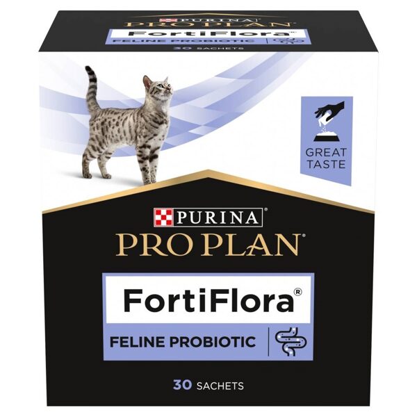 PRO PLAN FortiFlora ar probiotiku piedeva kaķiem 30 x 1g