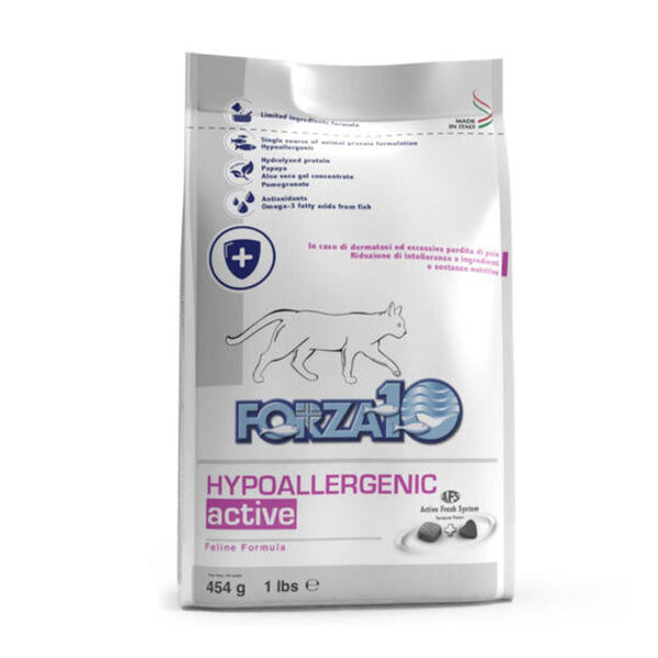 Forza10 Hypoallergenic Active kaķiem 0,454kg
