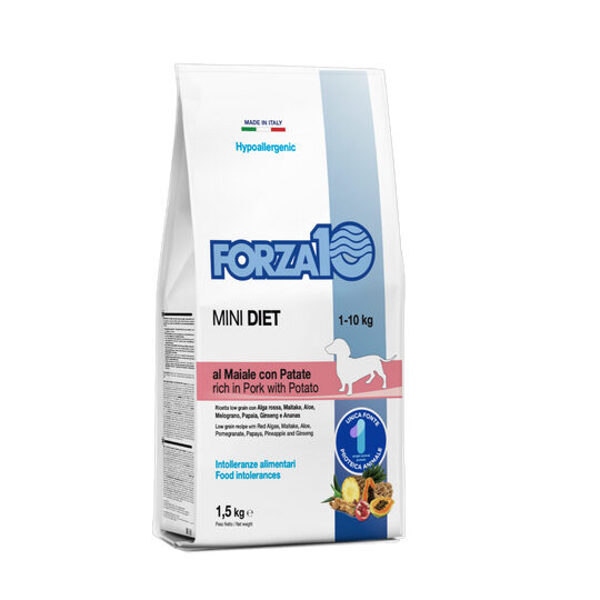Forza10 Mini DIET ar cūkgaļu un kartupeļiem 1.5kg