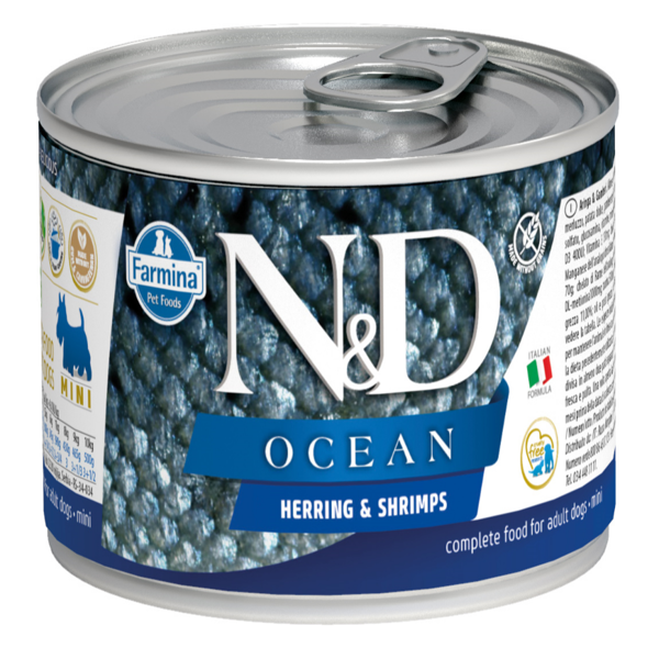 N&D DOG OCEAN HERRING SHRIMPS 285Gx6