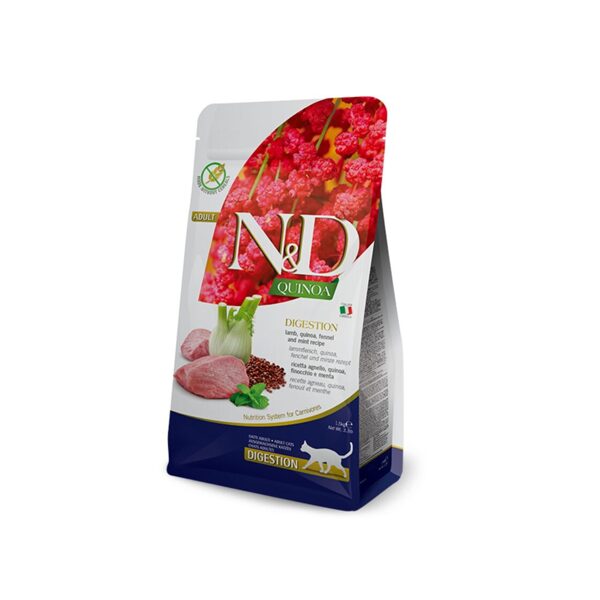 N&D CAT QUINOA LAMB FENNEL DIGESTION 300G