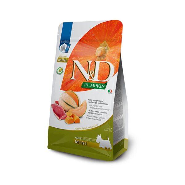 N&D DOG PUMPKIN DUCK MELON MINI 2KG