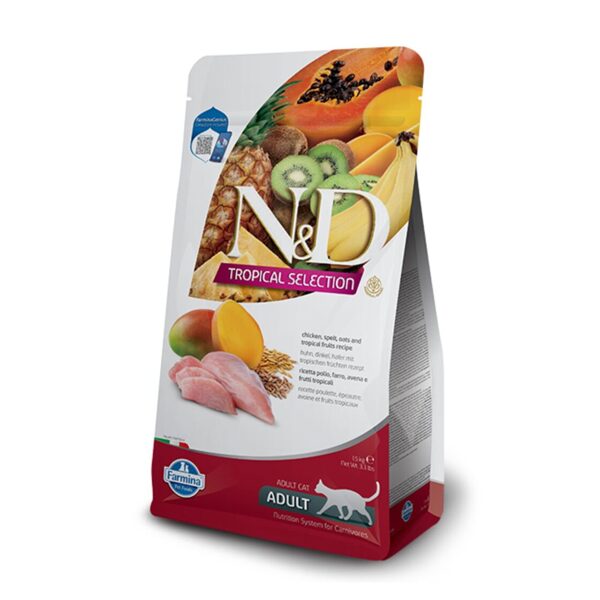 N&D CAT TROPICAL SELECTION CHICKEN 300G