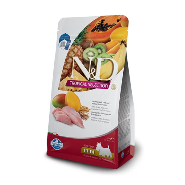 N&D DOG TROPICAL SELECTION CHICKEN ADULT MINI 1.5KG