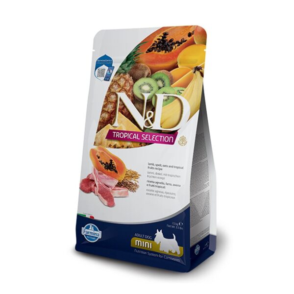 N&D DOG TROPICAL SELECTION LAMB ADULT MINI 10KG