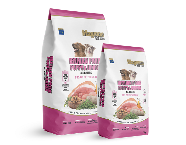 MAGNUM IBERIAN PORK PUPPY & JUNIOR 3 kg