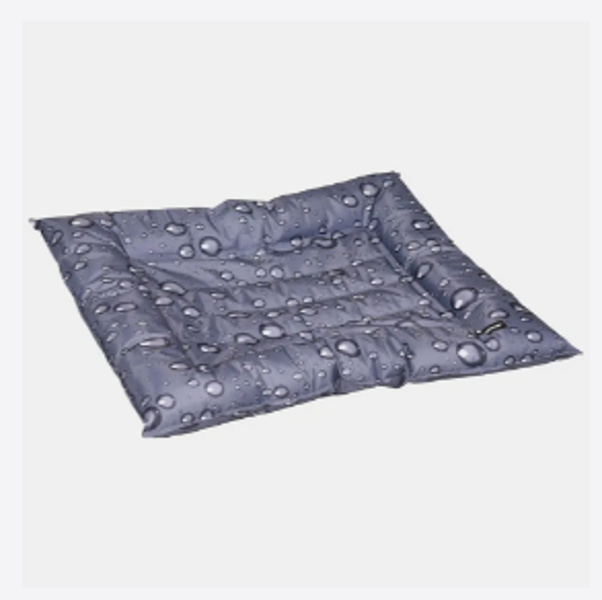 FLMG atvēsinoša guļvieta dzīvniekiem "FRESK DROP GREY" XL 116x76 cm 