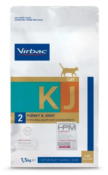 Virbac HPMD Cat Kidney&Joint (2) 1.5 kg