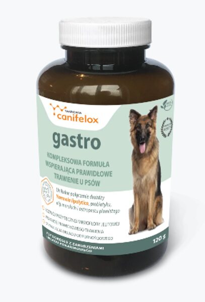 Canifelox Gastro Dog papildbarība suņiem 120g