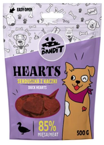 MR.BANDIT HEARTS DUCK/PĪLES SIRDIS 500G
