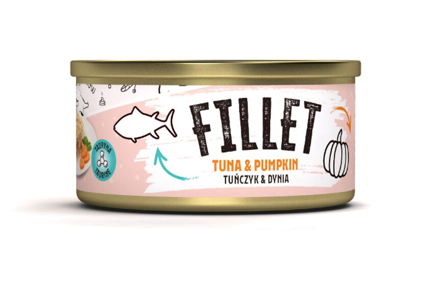 MR.BANDIT CAT FILLET TUNA/PUMPK /TUNCIS/ĶIRBIS FIL. 80G