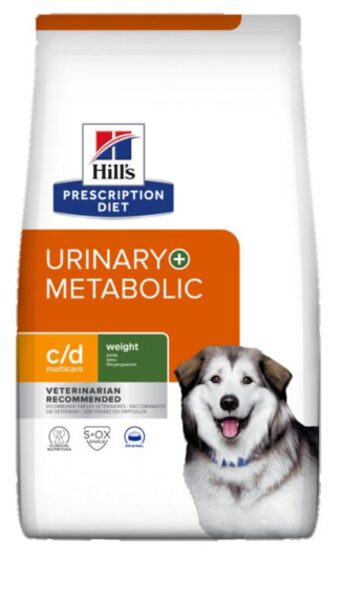 HILLS PD C/D SUŅU SAUSĀ B MULTIC.+META 1.5KG