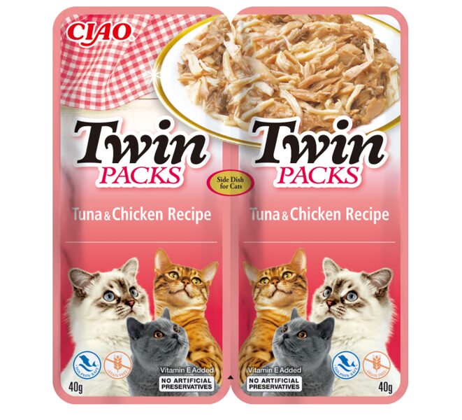 CHURU CIAO TWIN CAT VISTA/TUN TUNČA BULJ 80G N12