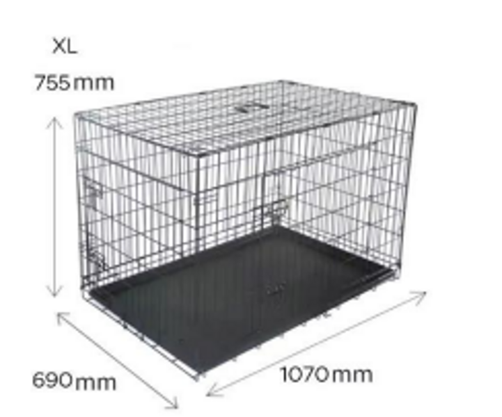 Metāla būris XL 107x69x75.5cm